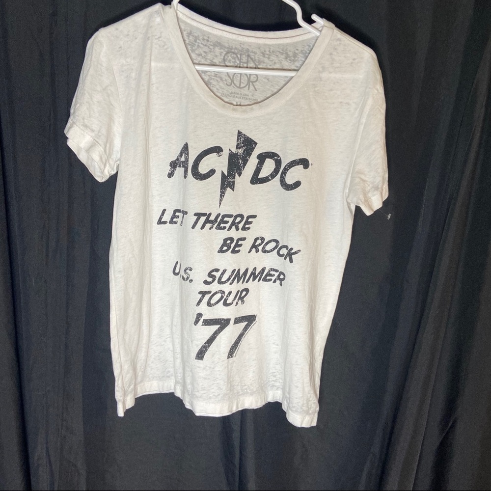Chaser AC/DC Let There Be Rock Tour Tee Shirt